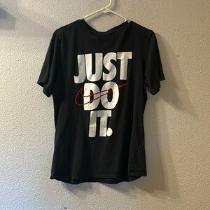 Nike Just do it graphic tee size medium